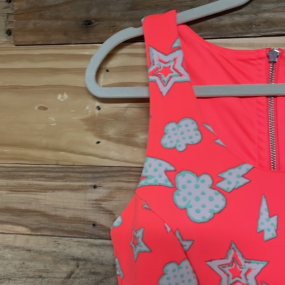 Nanette Lepore size Medium Pink Sleeveless Soft and Stretchy Mini Sundress - Picture 4 of 8